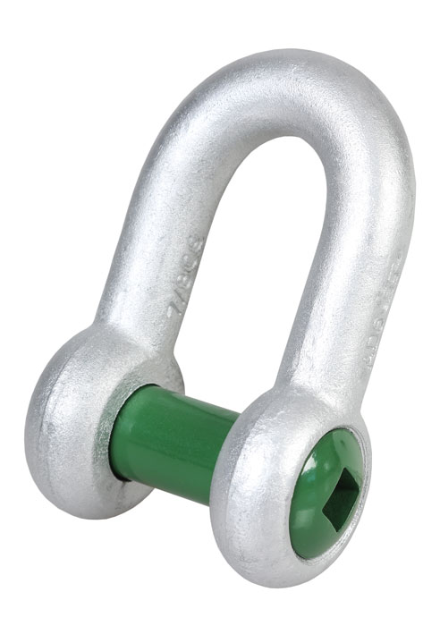 Green Pin Square Sunken Hole Dee Shackle – GPSQSUD